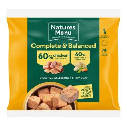 Natures Menu 60/40 Chicken & Salmon Nuggets, 1kg - Pets Fayre