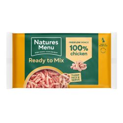 Natures Menu Raw Freeflow Chicken Mince, 2kg - Pets Fayre