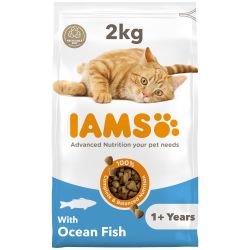 IAMS Advanced Nutrition Cat Food 1+Years with Ocean fish, 2kg
