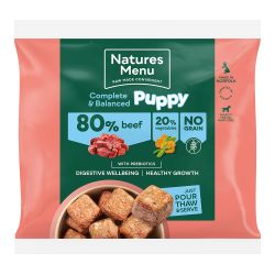Natures Menu 80/20 Beef Puppy Nuggets, 1kg