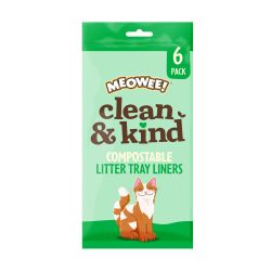 Good Boy Clean & Kind Compostable Litter Tray Liners, 6pk