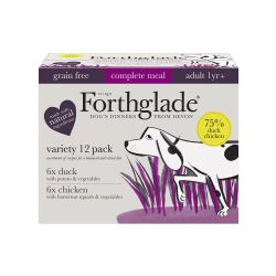 Forthglade Complete Grain Free Multi Case Duck & Chicken 12 pack, 395g