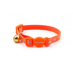 Ancol Collar Kitten Hiviz Orange, 11-20cm