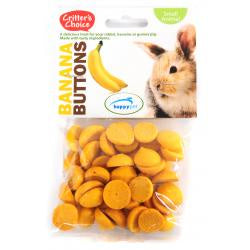 CRITTERS CHOICE - BANANA BUTTONS - Pets Fayre