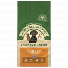 Load image into Gallery viewer, JAMES WELLBELOVED Turkey &amp; Rice Adult Small Breed - Pets Fayre
