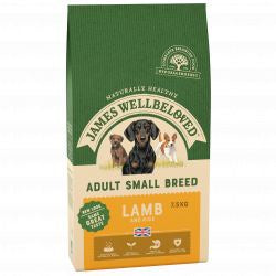 James Wellbeloved Dog Adult Small Breed Lamb & Rice - Pets Fayre