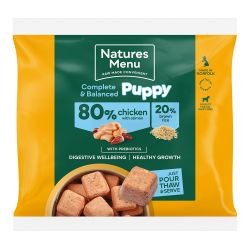 Natures Menu 80/20 Puppy Chicken & Salmon Nuggets, 1kg