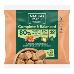 Natures Menu 80/20 Chicken & Salmon Nuggets, 1kg - Pets Fayre