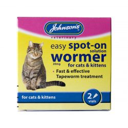 Johnson Easy Spot-on Wormer Cat, 2tmnt