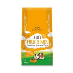 Country Value Guinea Pig Fun Fruity Mix Nuggets, 1.5kg