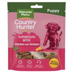 Natures Menu Country Hunter Puppy Superfood Bites, 70g