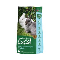 Burgess Excel Junior and Dwarf Rabbit Nuggets with Mint