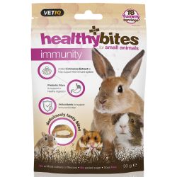 VETIQ Healthy Bites Immunity Care Small Animal treats, 30g