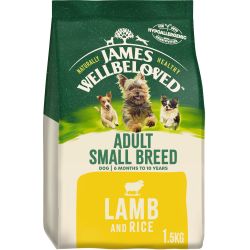 James Wellbeloved Adult Small Breed Dry Dog Food Lamb