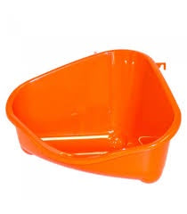 Pet's Corner Litter Pan Orange - Large - Pets Fayre