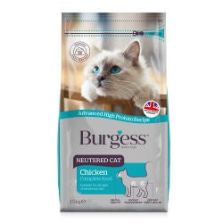 Burgess Cat Neutered - Pets Fayre