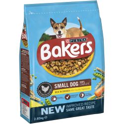 Bakers Complete Small Dog Chicken & Vegetables, 2.85kg