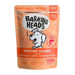 Barking Heads Pooched Salmon Pouch, 300g