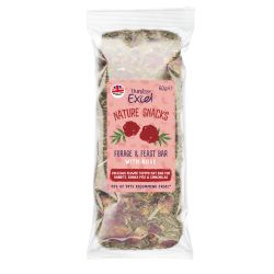 Burgess Excel Forage & Feast Hay Bar with Rose, 60g