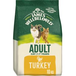 James Wellbeloved Adult Dry Cat Food Turkey, 10kg