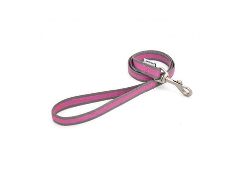 Ancol Pink & Grey Made From Lead - Pets Fayre