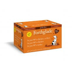 Forthglade Just Grain Free Poultry Mix 12 pack - Pets Fayre