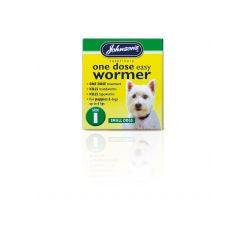 Johnson's One Dose Easy Wormer - Pets Fayre